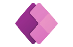 Microsoft power apps logo